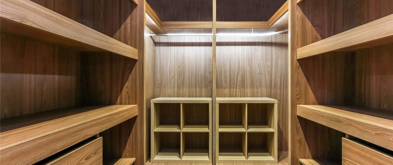 Build wooden wardrobe