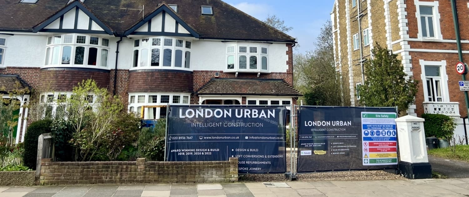 London Urban working on a home redevelopment in South-West London